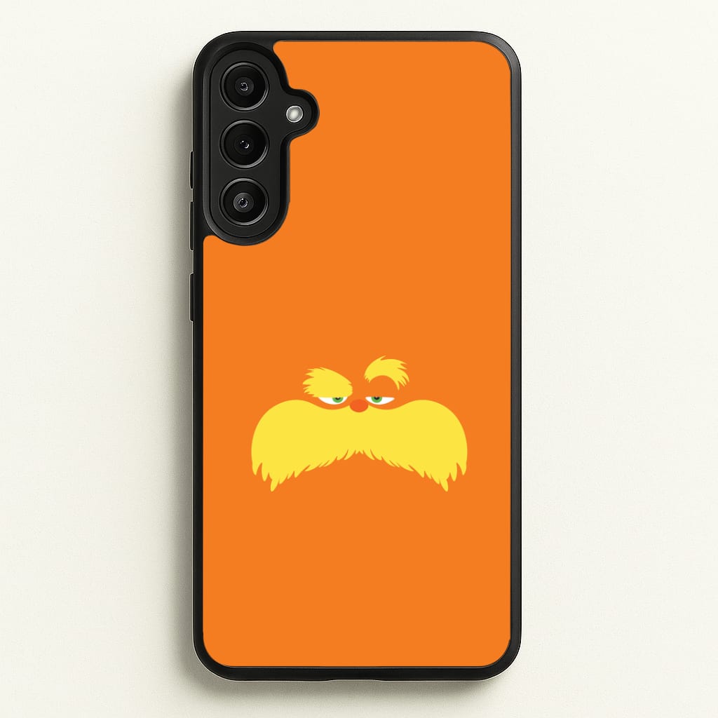Orange Tree Creature Face Galaxy A36 Case
