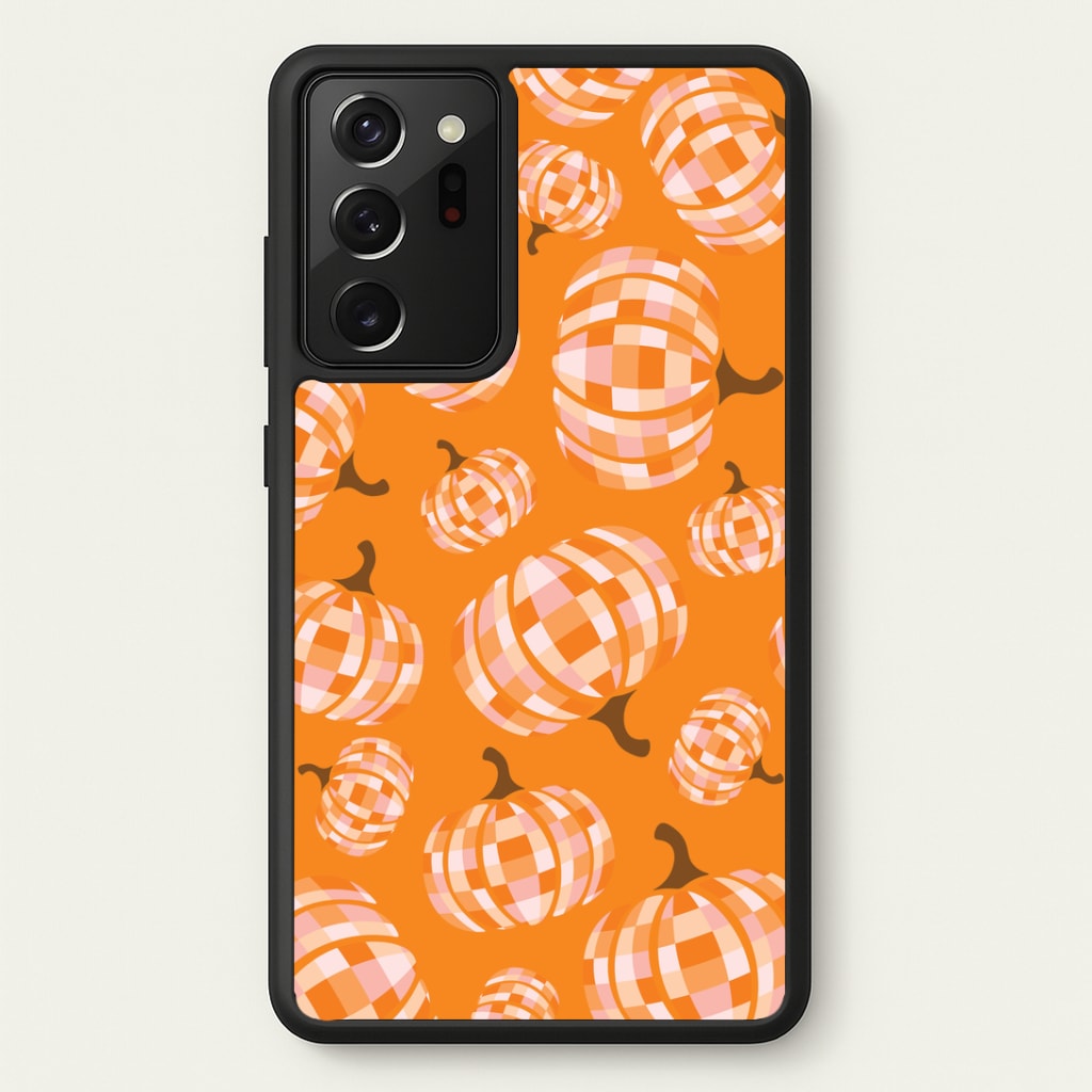 Disco Pumpkins Pattern Galaxy Note 20 Ultra Case