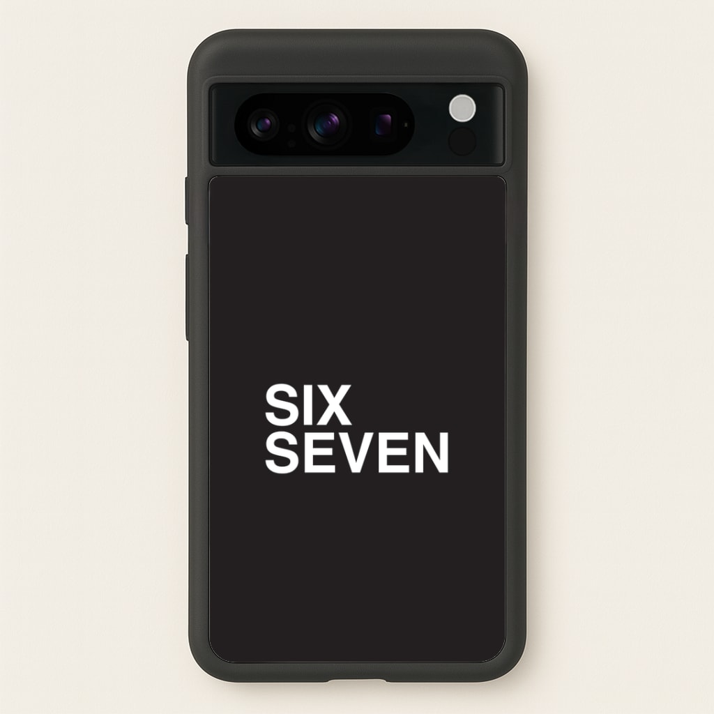 6 7 Black Google Pixel 8 Pro Case
