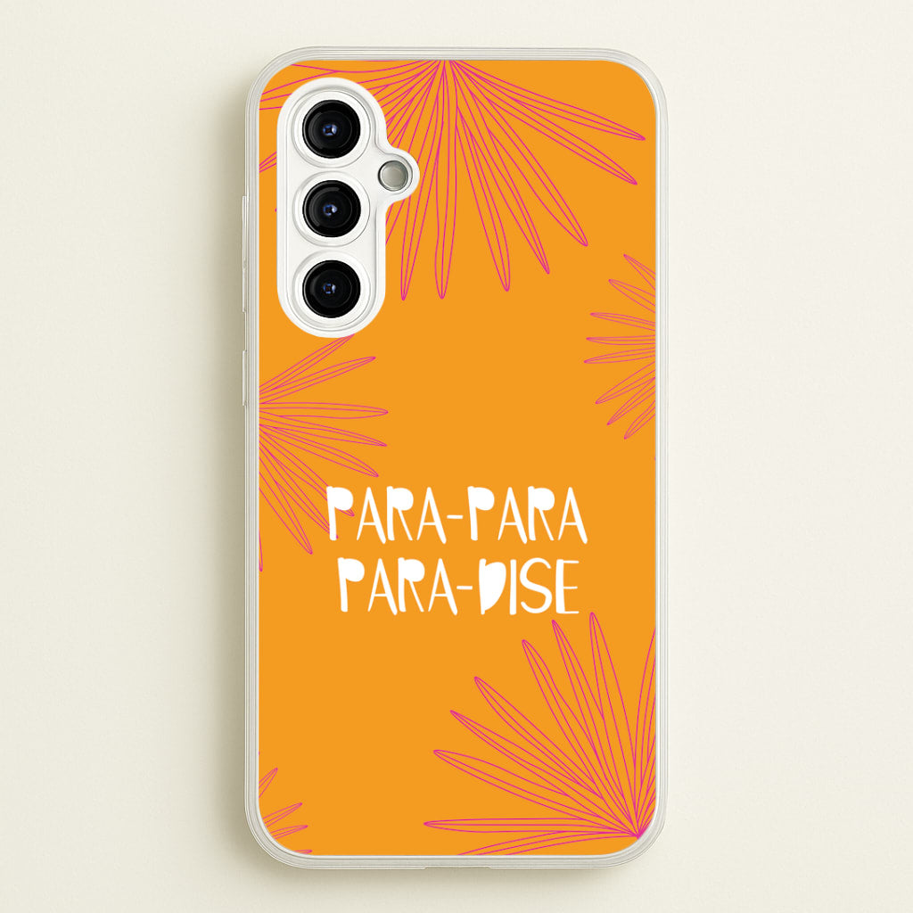 Paradise Lyrics Galaxy A54 Case