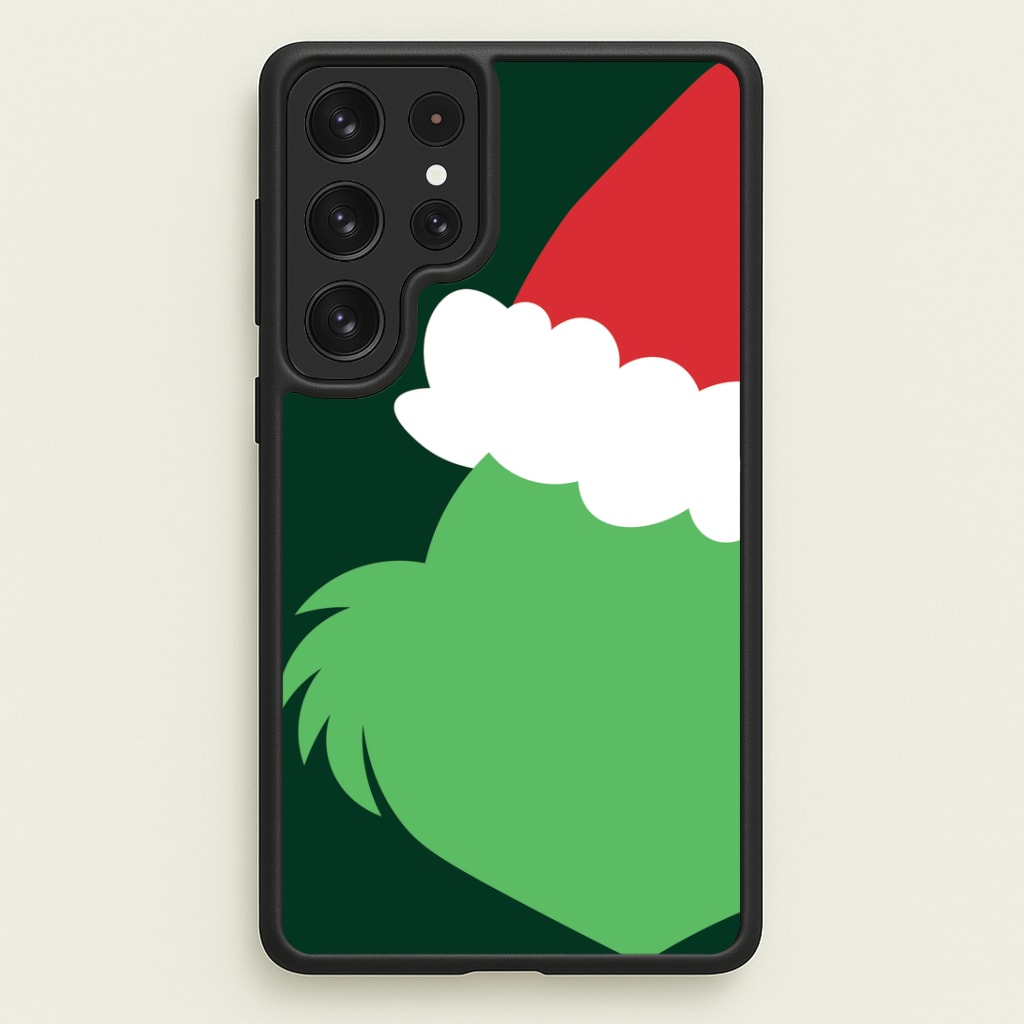 Green Creature Faceless Galaxy S22 Ultra Case