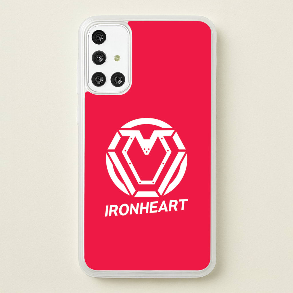 Metal Heart Symbol Galaxy A71 Case