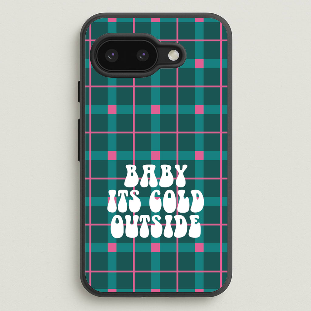 Baby It's Cold Outside Tartan Google Pixel 9a Case