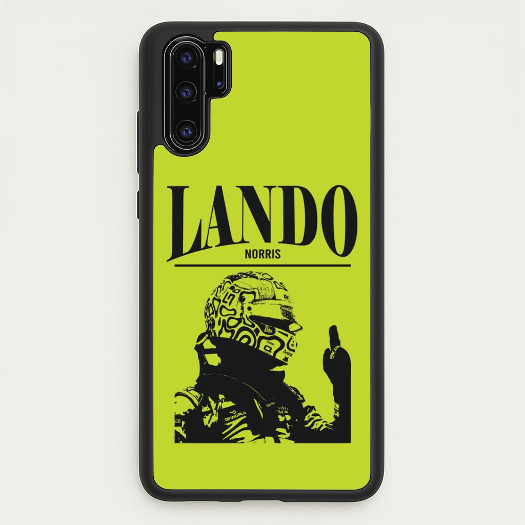 Lando Black And Green Huawei P30 Pro Case