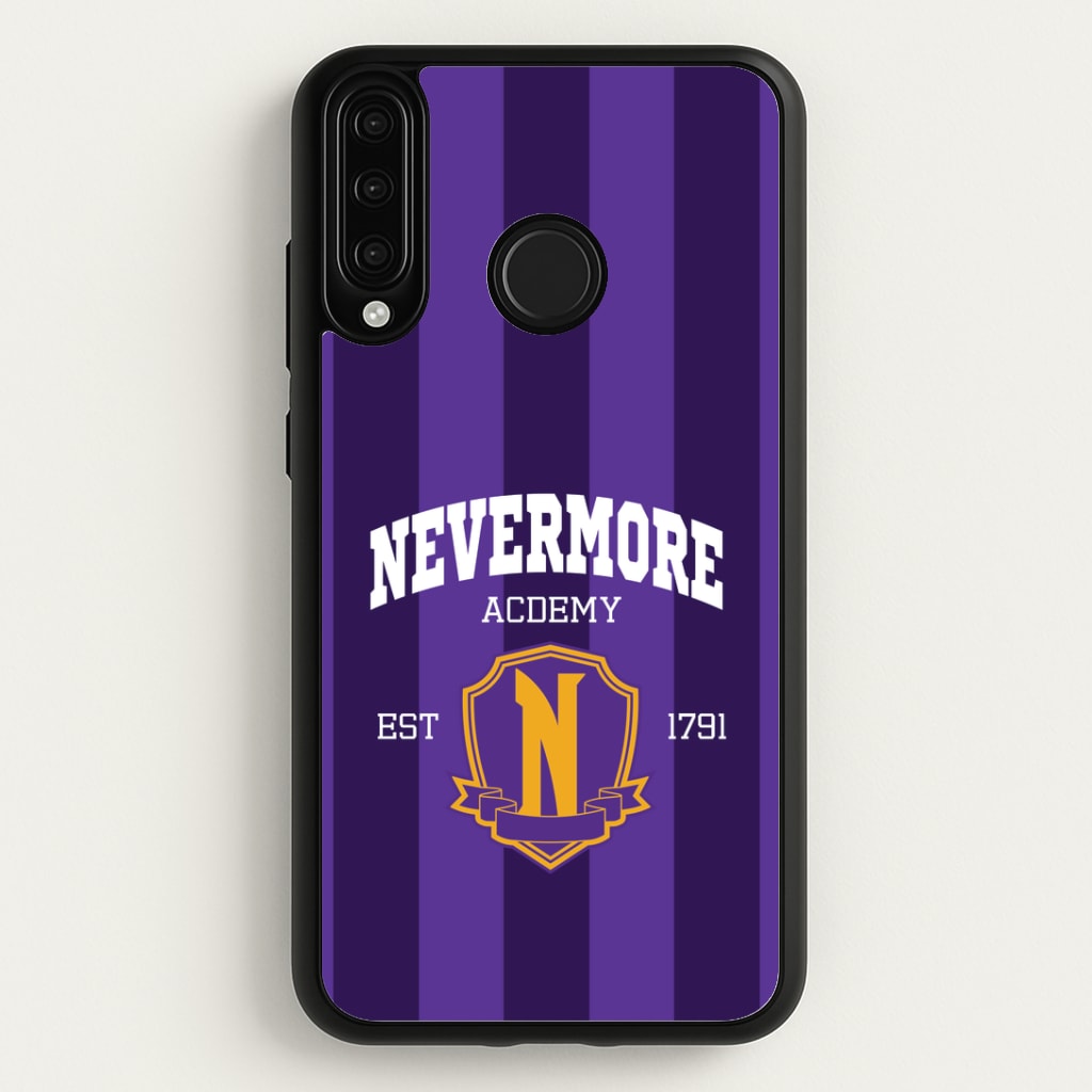 Addams Academy Purple Huawei P30 Lite Case
