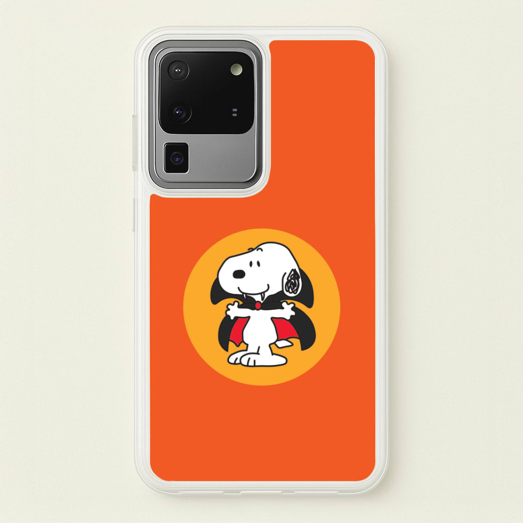Cartoon Beagle Vampire Galaxy S20 Ultra Case