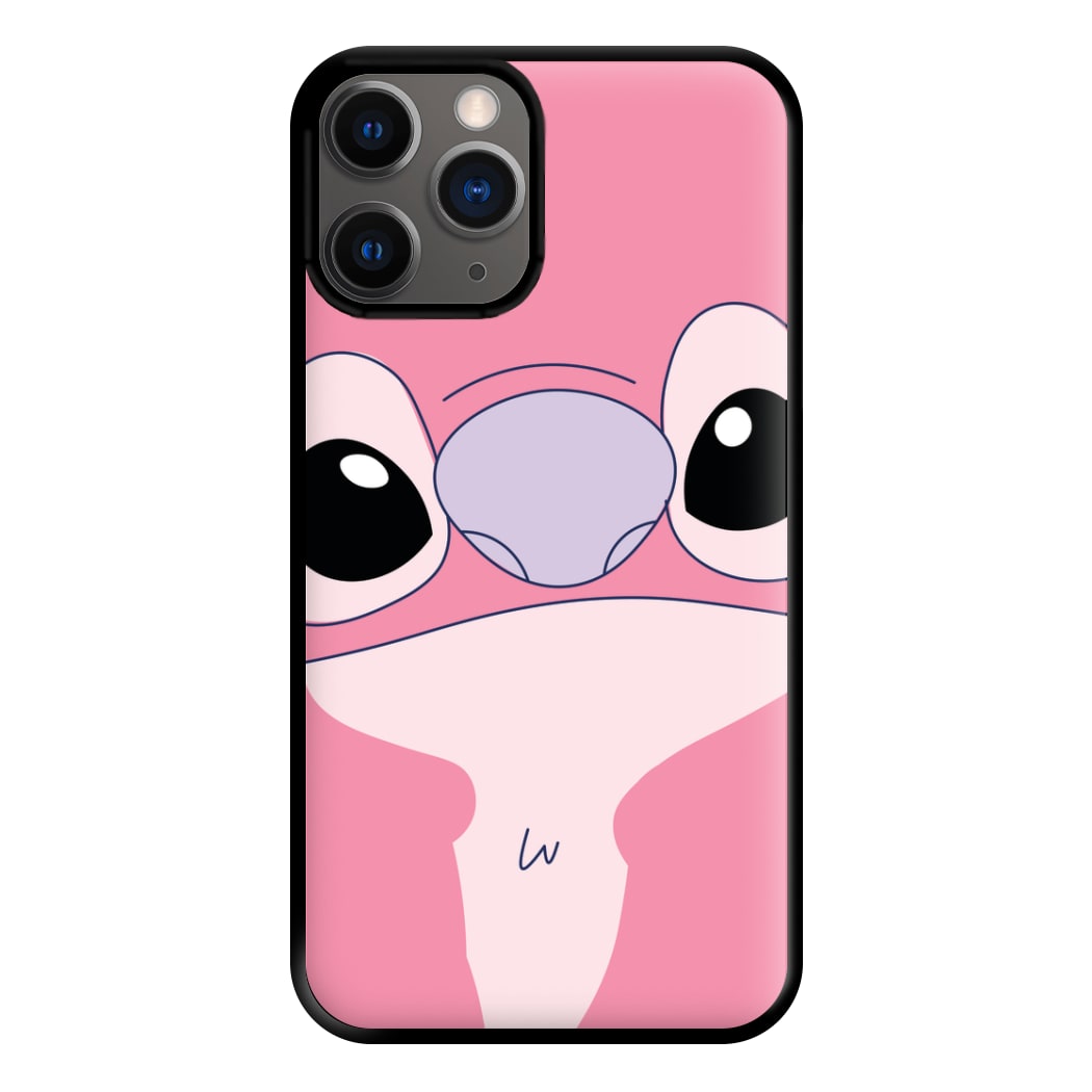 Cute Pink Alien Face iPhone 12 Pro Max Case