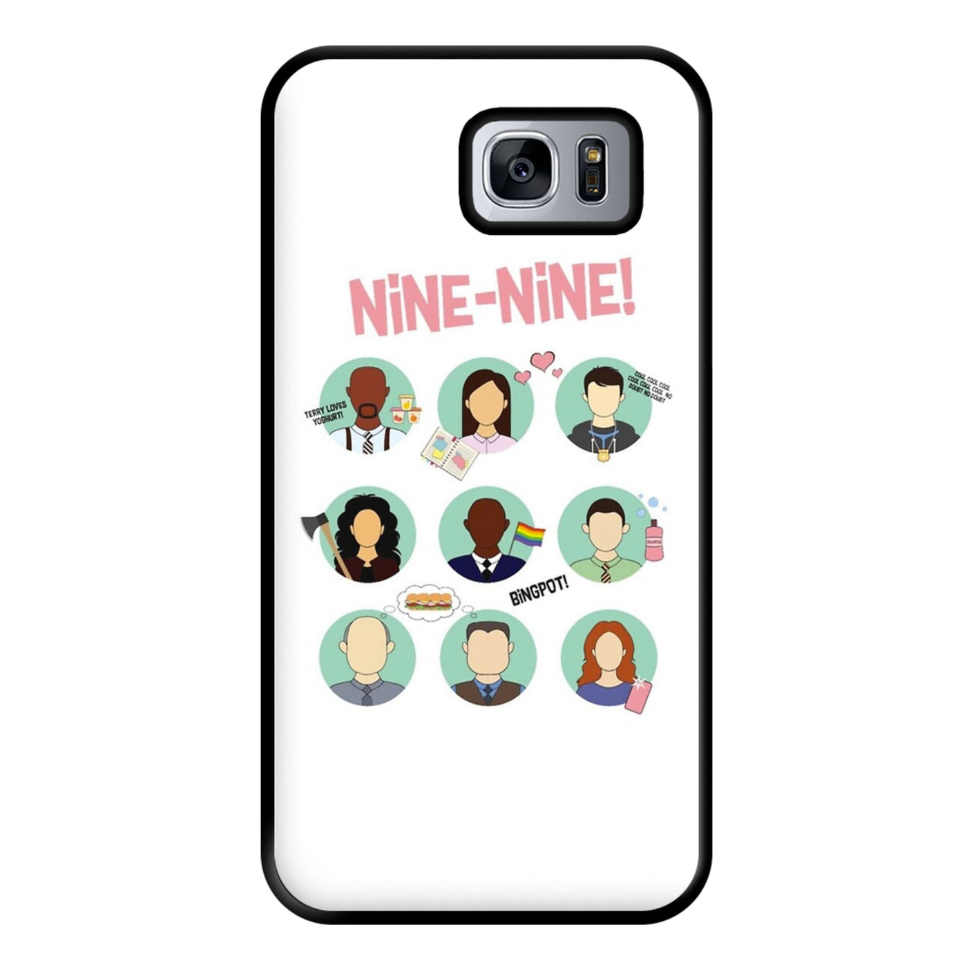 Nine Nine Characters - Brooklyn Nine-Nine Phone Case