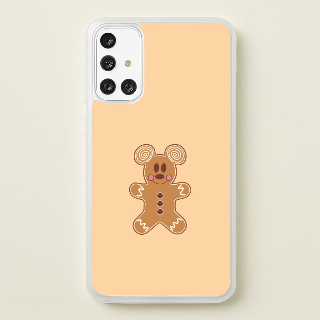 Cartoon Mouse Gingerbread Galaxy A71 Case