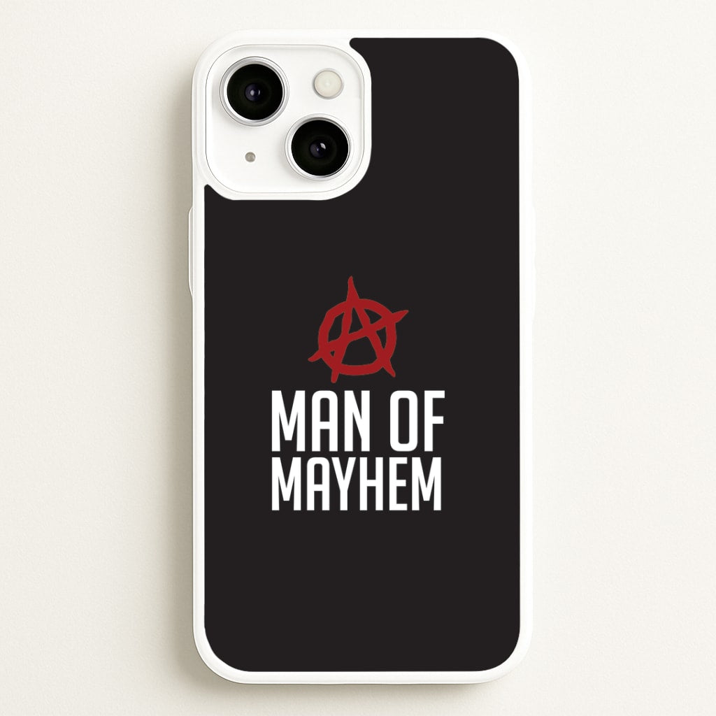 Man Of Mayhem iPhone 13 Case