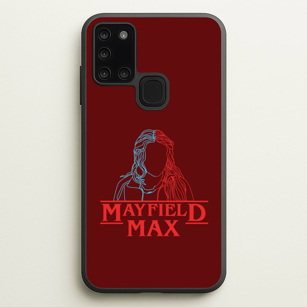 Blue And Red Max Galaxy A21s Case