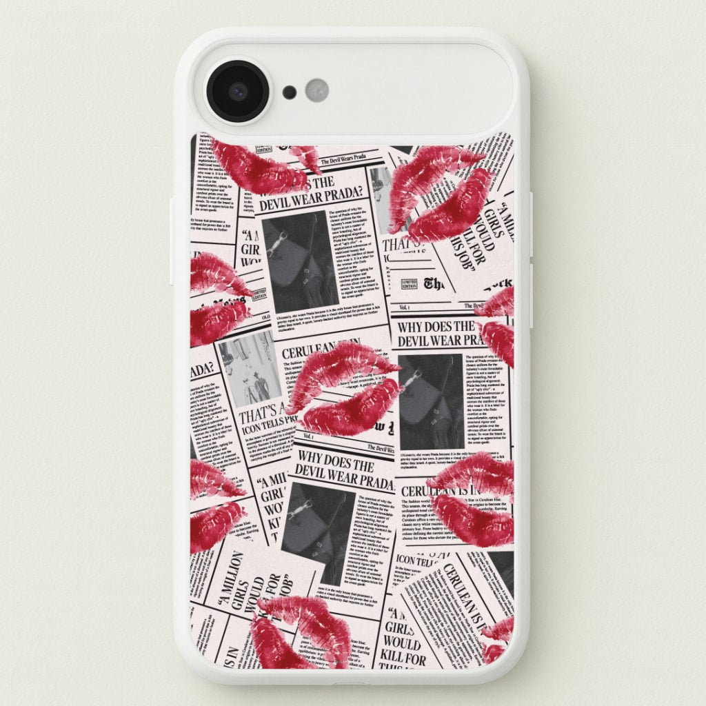Front Page Kisses iPhone 17 Air Case