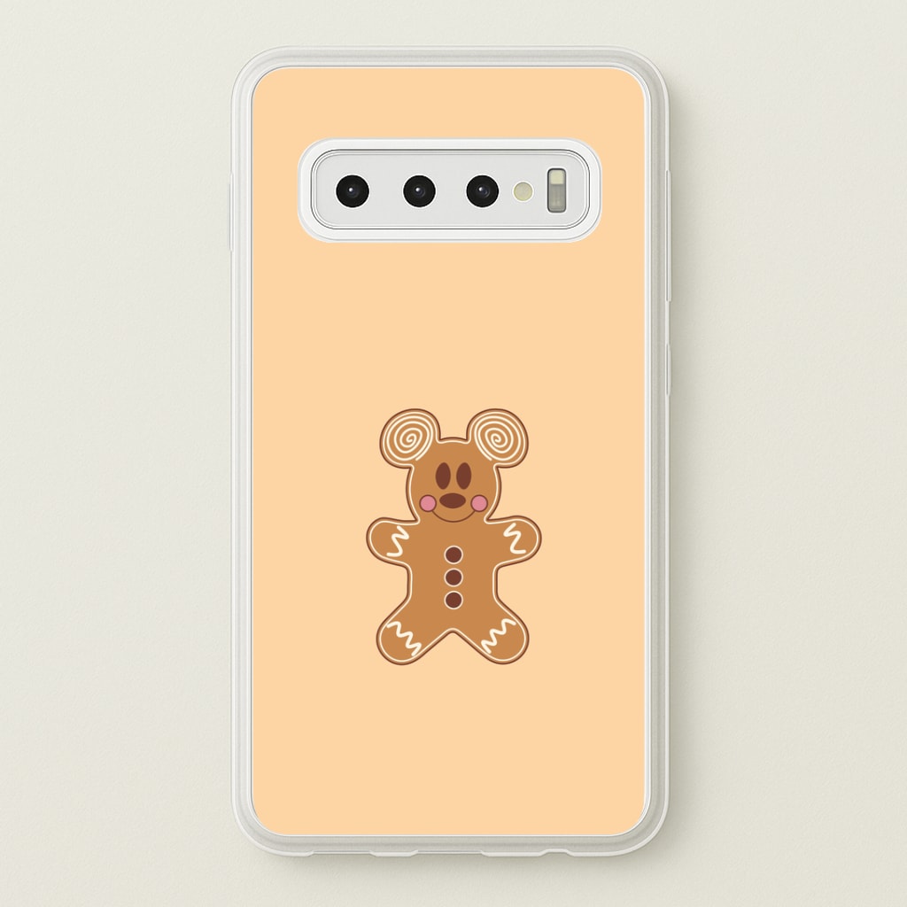 Cartoon Mouse Gingerbread Galaxy S10 Case