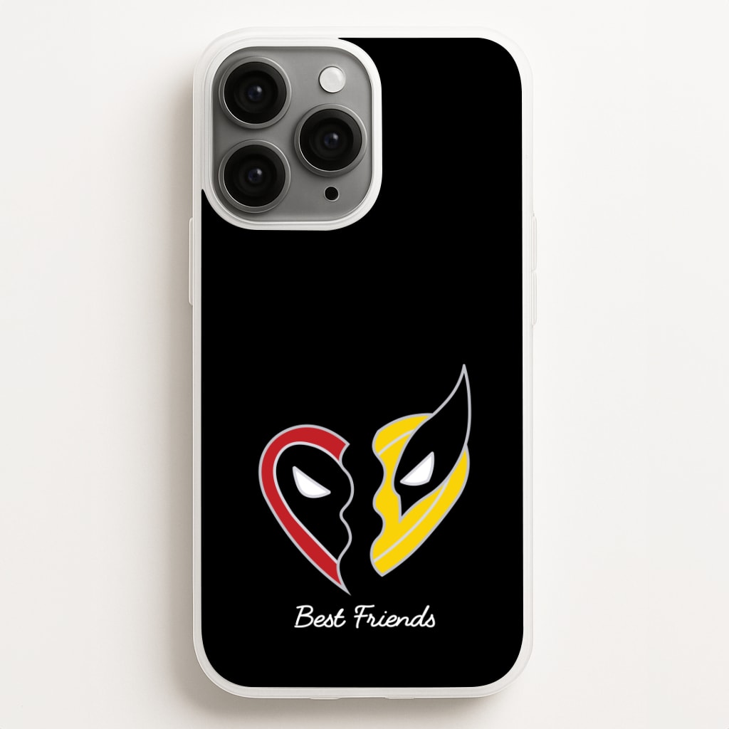 Superhero Best Friends Locket iPhone 16 Pro Max Case