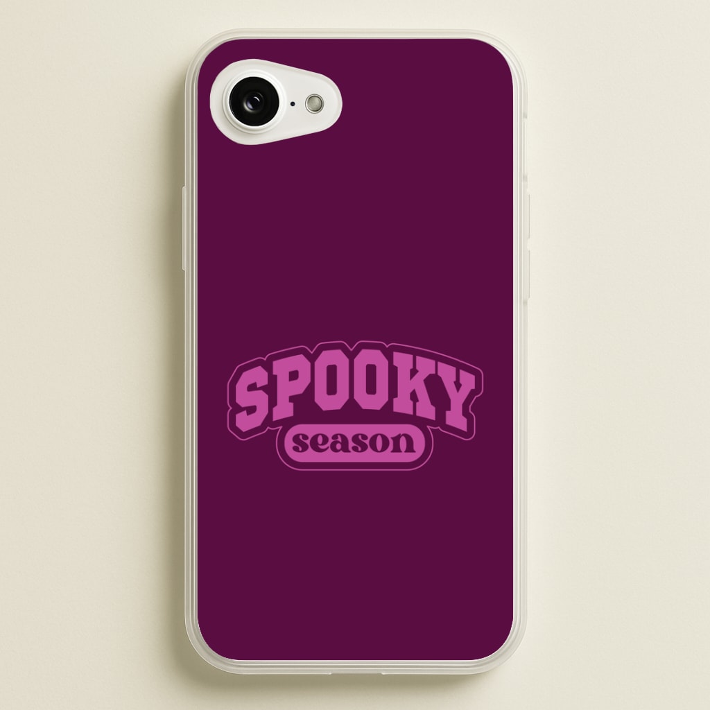 Spooky Season Varsity iPhone 16e Case