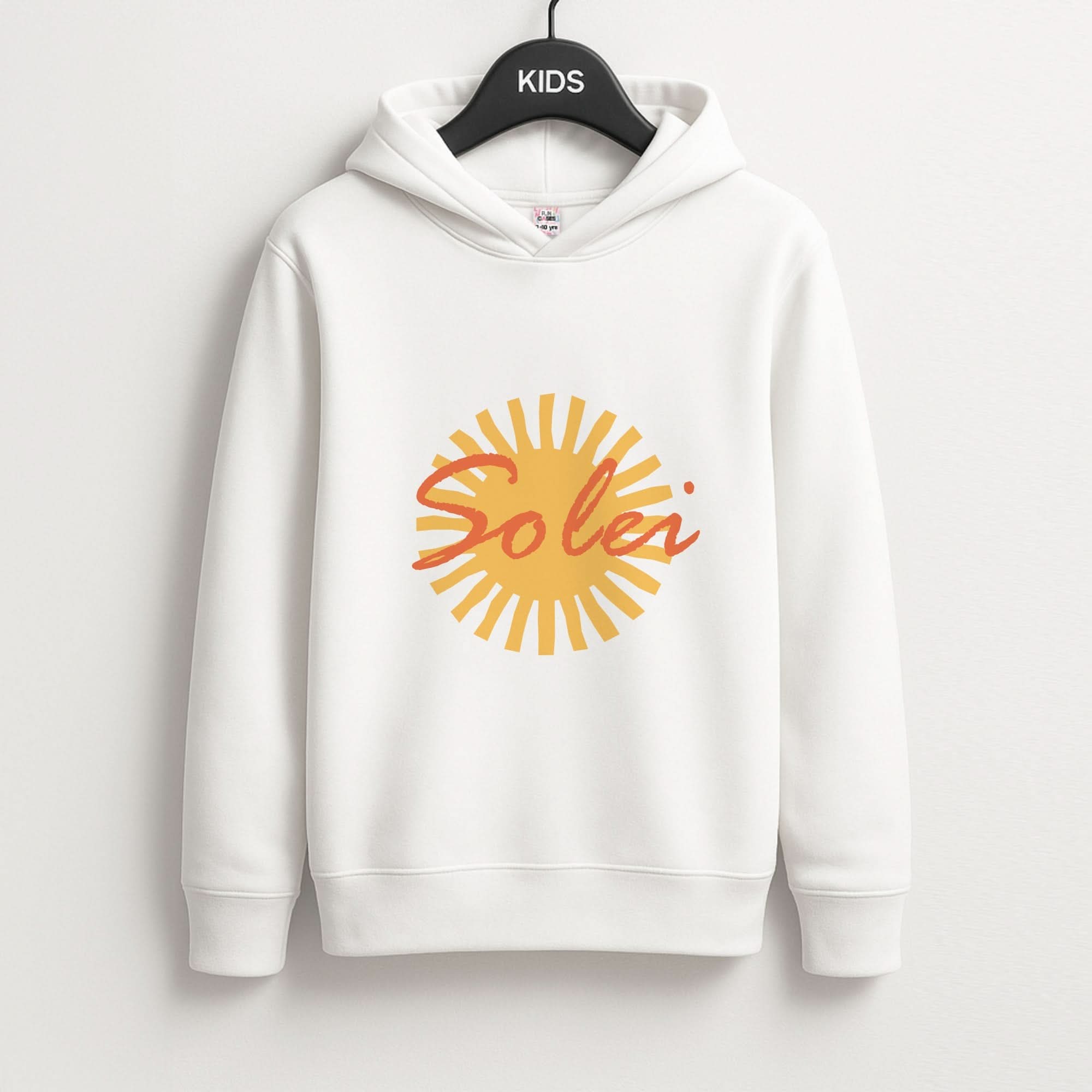 Abstract Sun Solei Kids Hoodie
