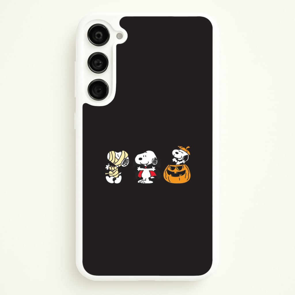 Cartoon Beagle Halloween Costumes Galaxy S23 Plus Case