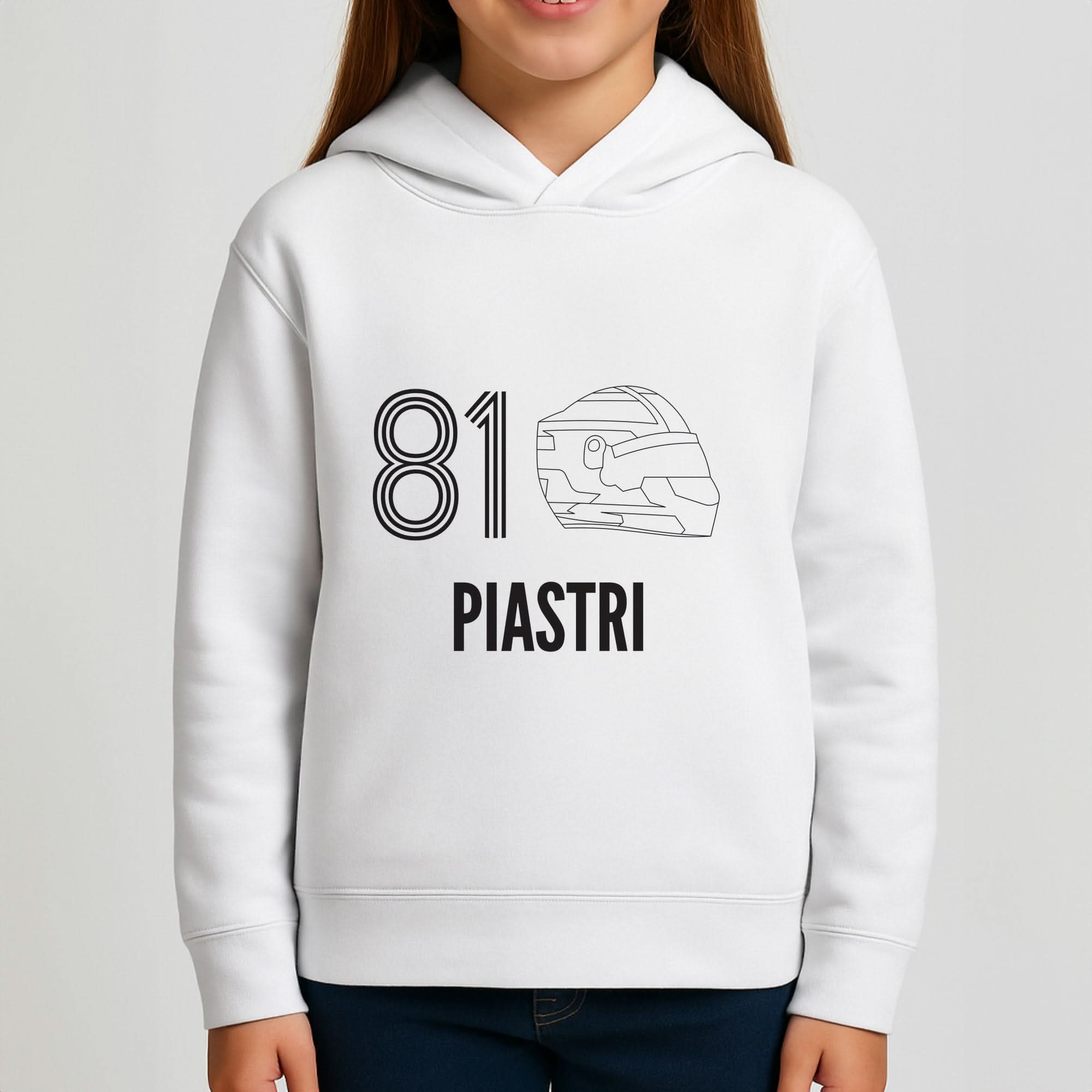 Piastri Helmet 2026 Girls Hoodie