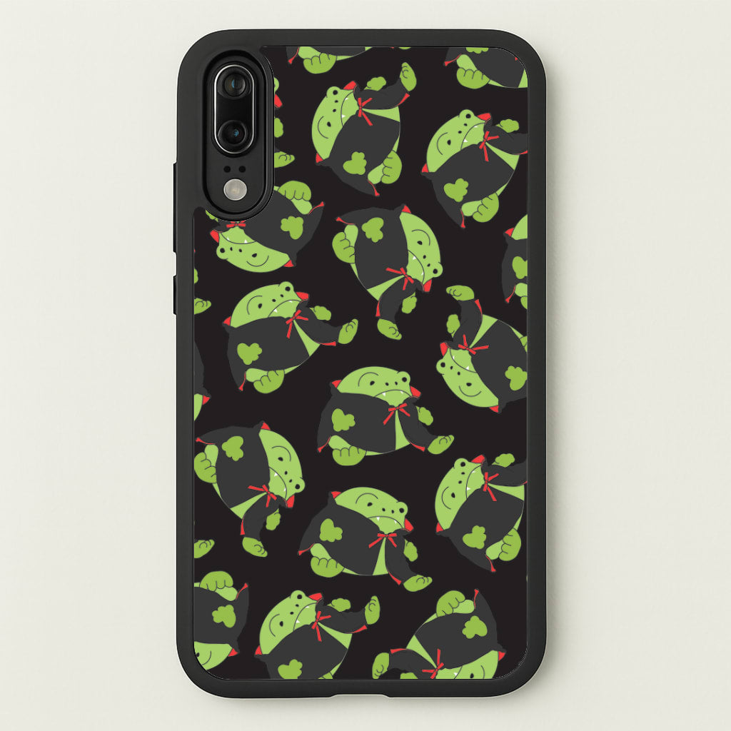 Vampire Frog Pattern - Halloween Huawei P20 Case