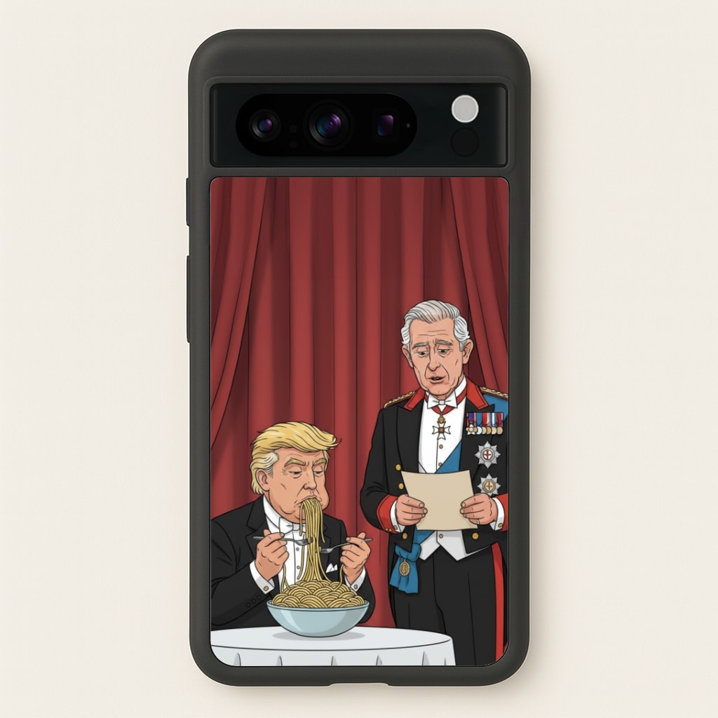 Charles & Donald's Spaghetti Google Pixel 8 Pro Case