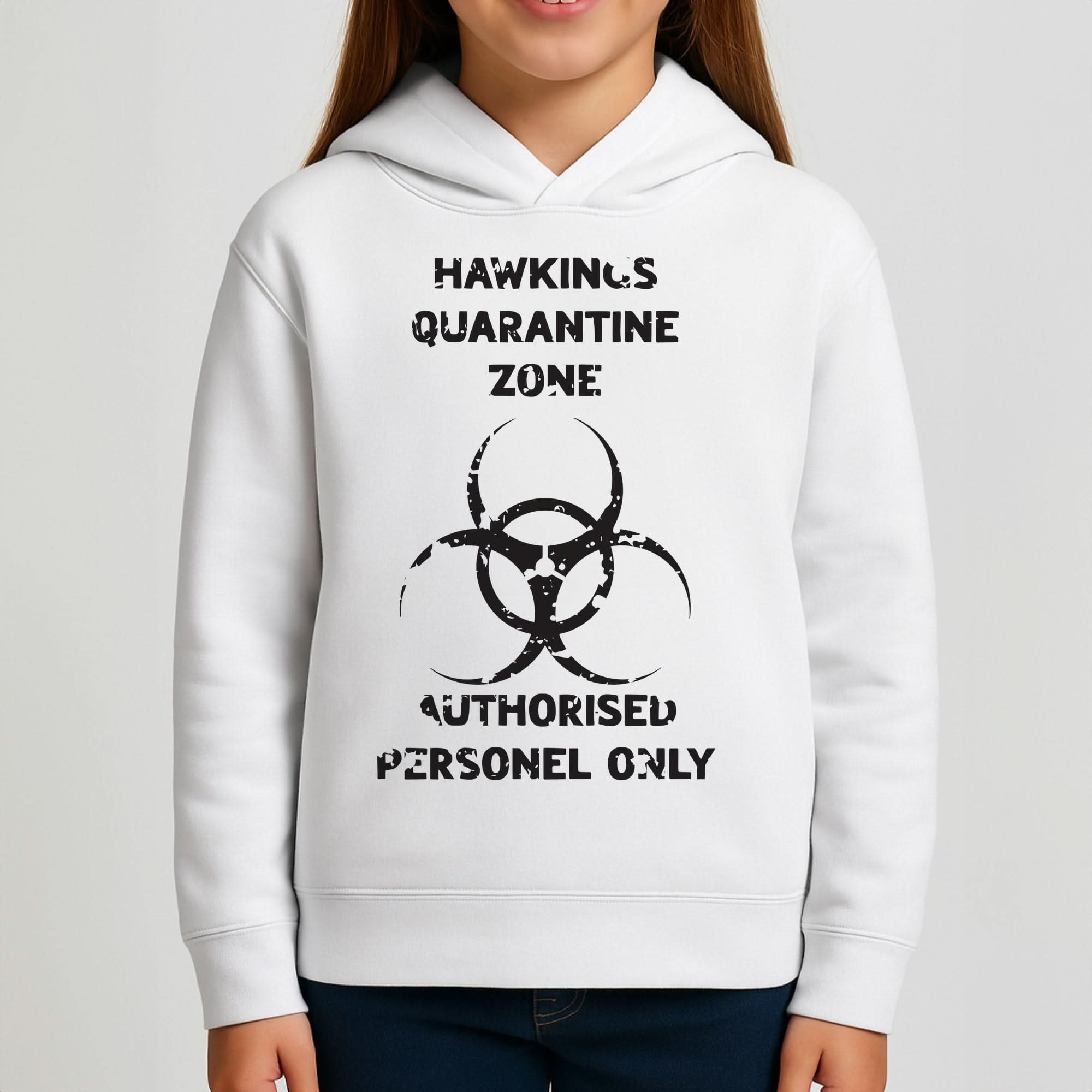 Hawkings Quarantine Zone Girls Hoodie