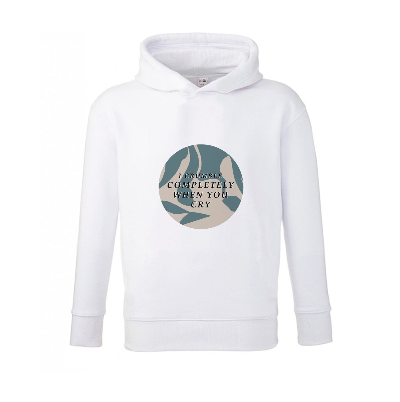 I Crumble Completely When You Cry - Arctic Monkeys Kids Hoodie
