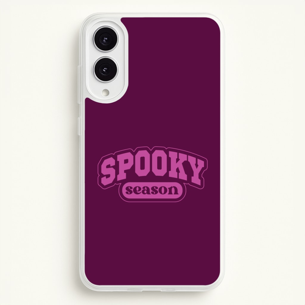 Spooky Season Varsity Galaxy S25 Edge Case