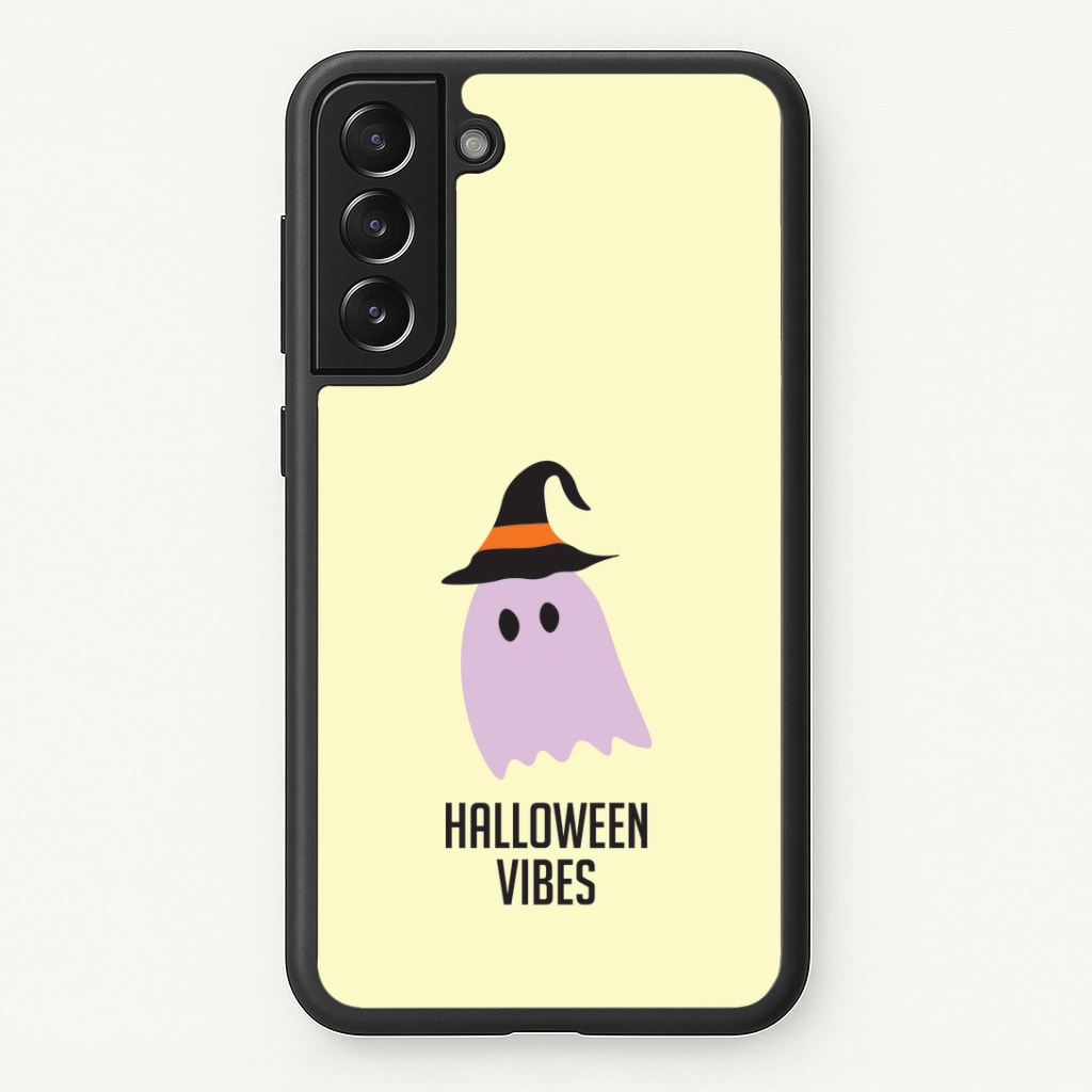Purple Ghost Halloween Vibes Galaxy S21 Case