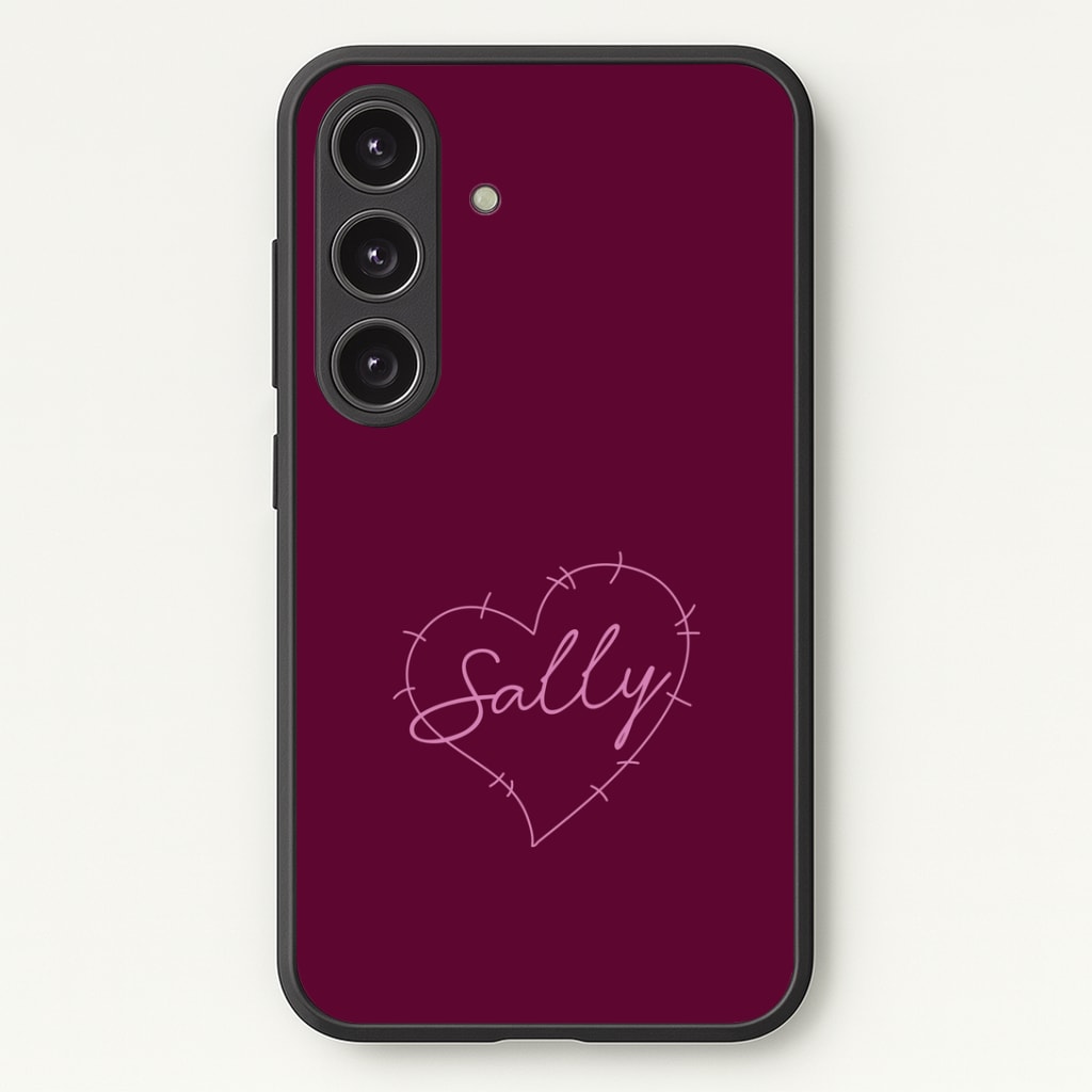 Stitched Heart Sally Galaxy S25 Case