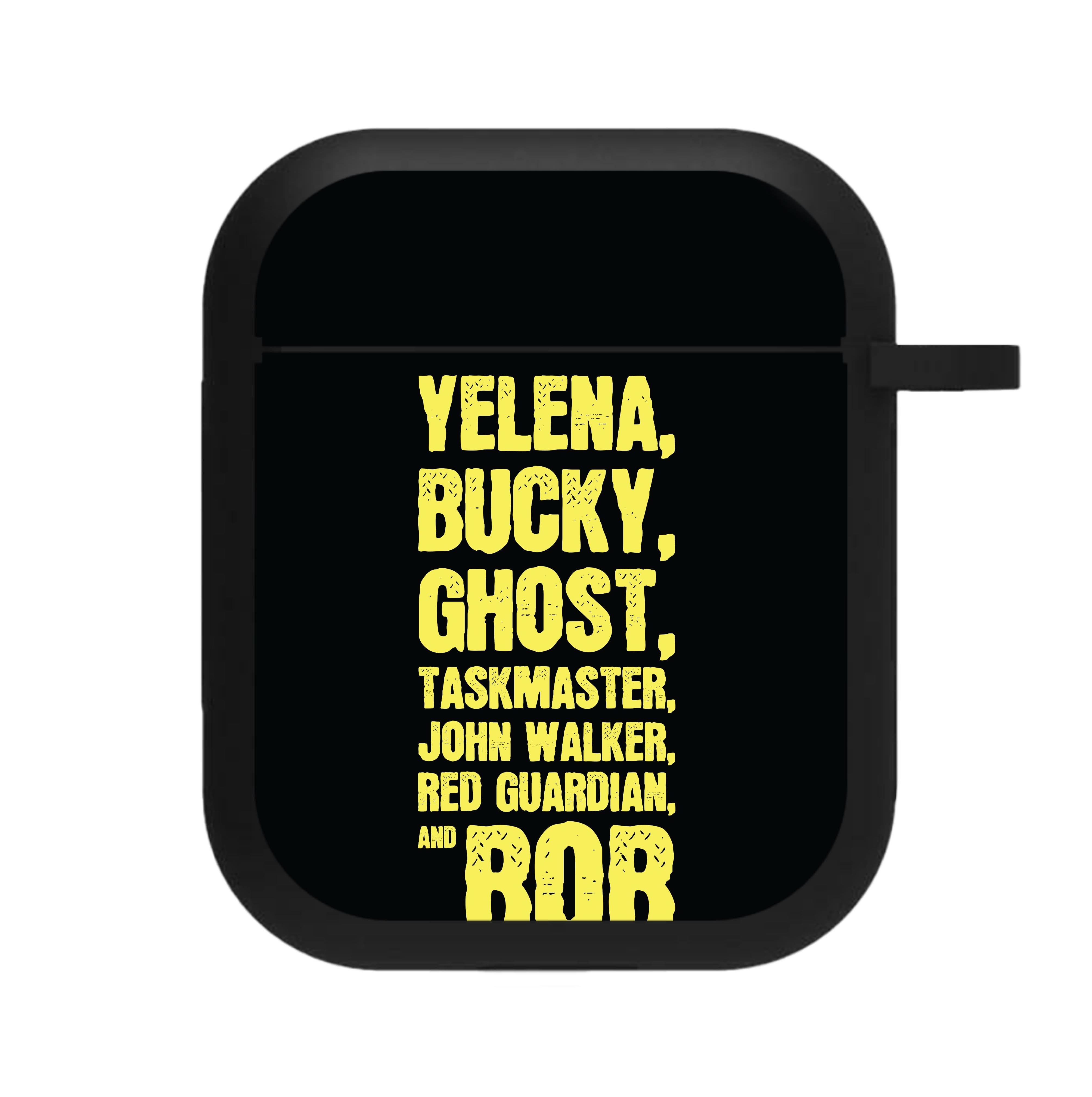 Antiheroes List AirPods Case
