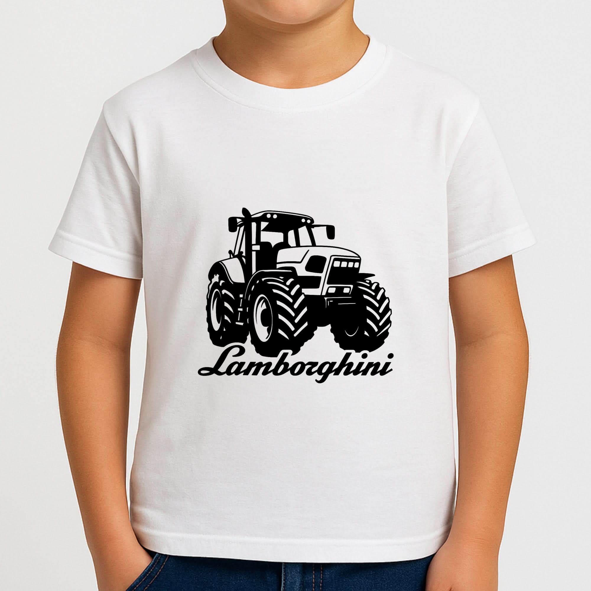 Lambo Tractor Boys T-Shirt