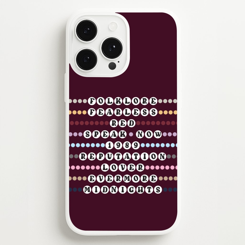 Concert Bracelets iPhone 13 Pro Max Case