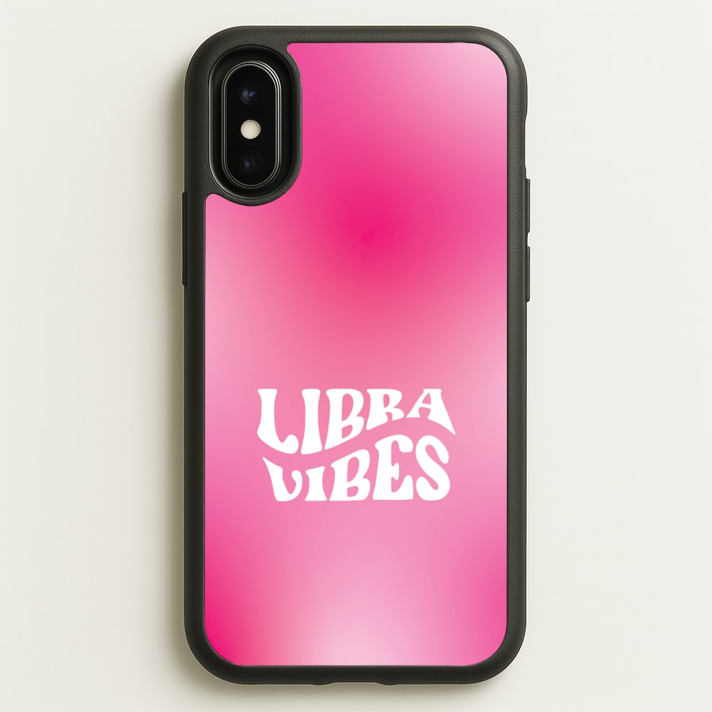Libra Vibes Gradient Zodiac iPhone X / XS Case