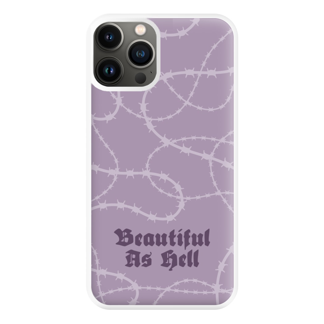 Beautiful As Hell Pattern iPhone 13 Pro Max Case
