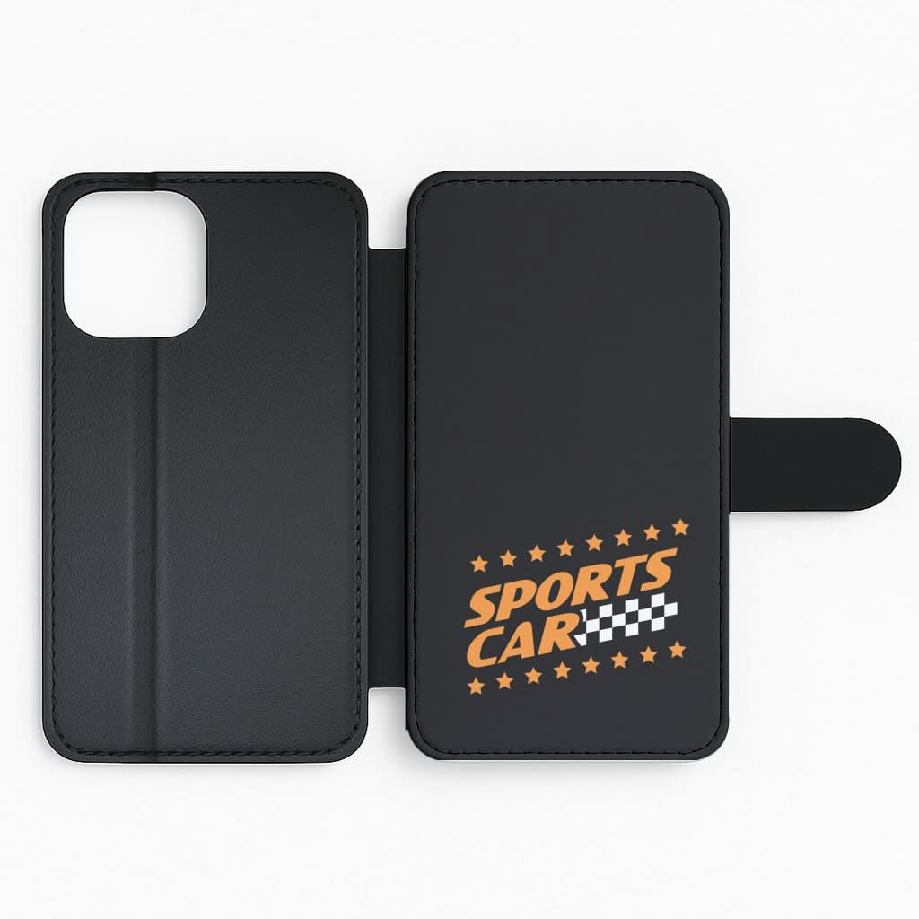 Sports Car Flip Phone Case