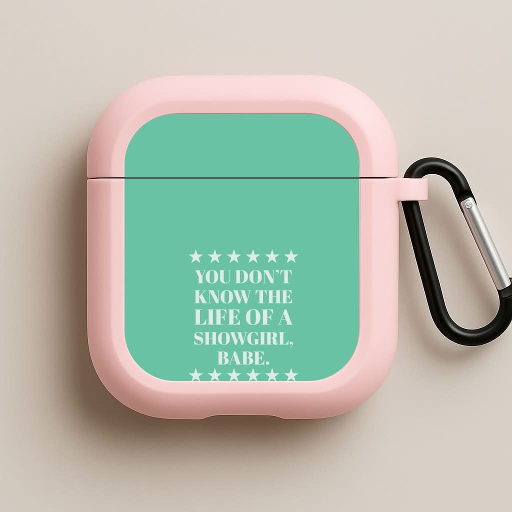 You Don't Know Babe Pink AirPods Case