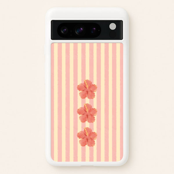 Hibiscus Rays Google Pixel 8 Pro Case