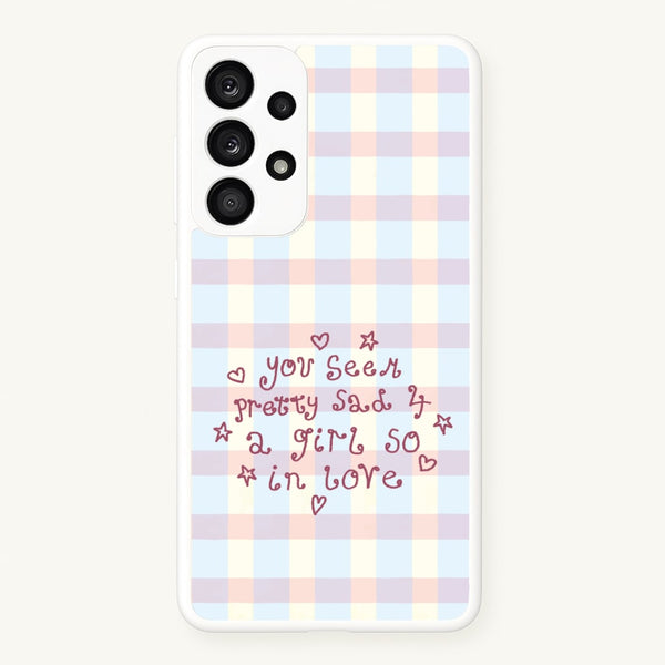 Dreamy Plaid Galaxy A33 Case