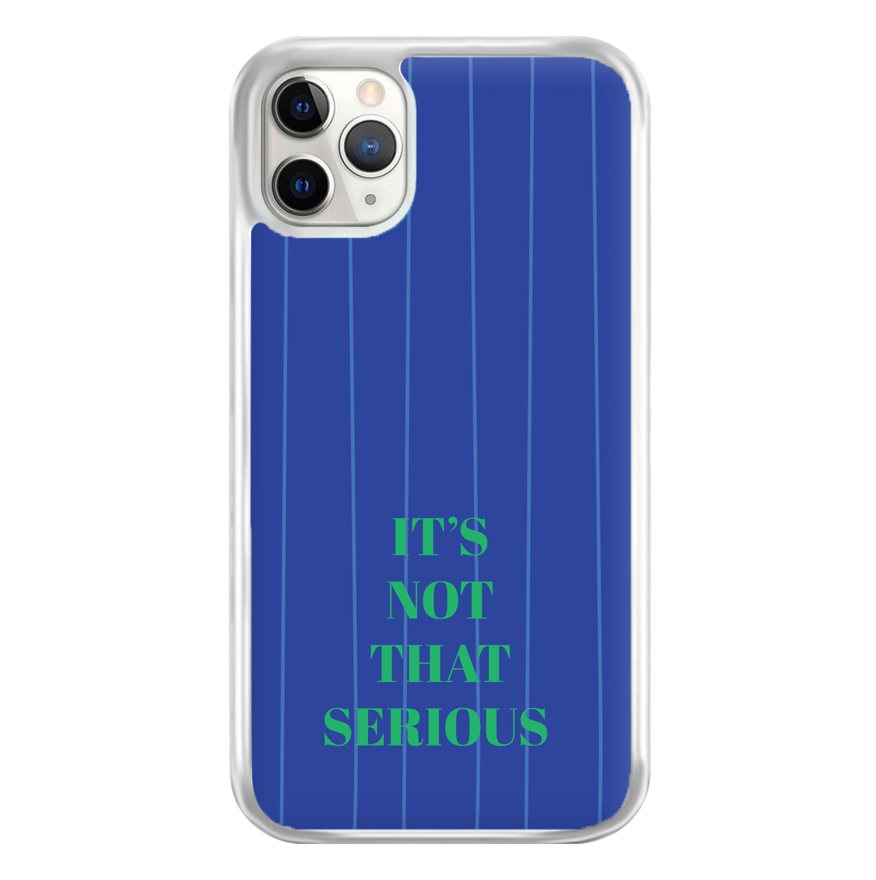 It's Not That Serious Stripes Phone Case