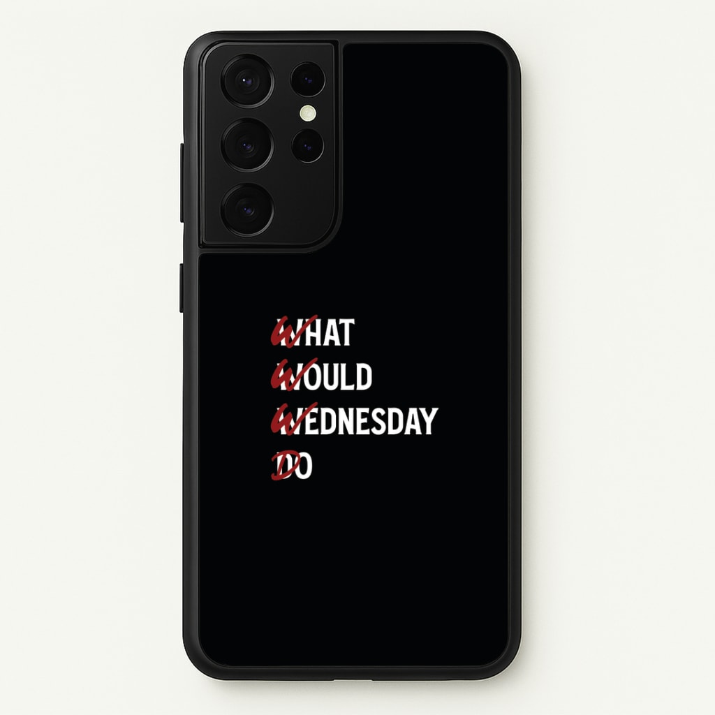 W.W.W.D Galaxy S21 Ultra Case