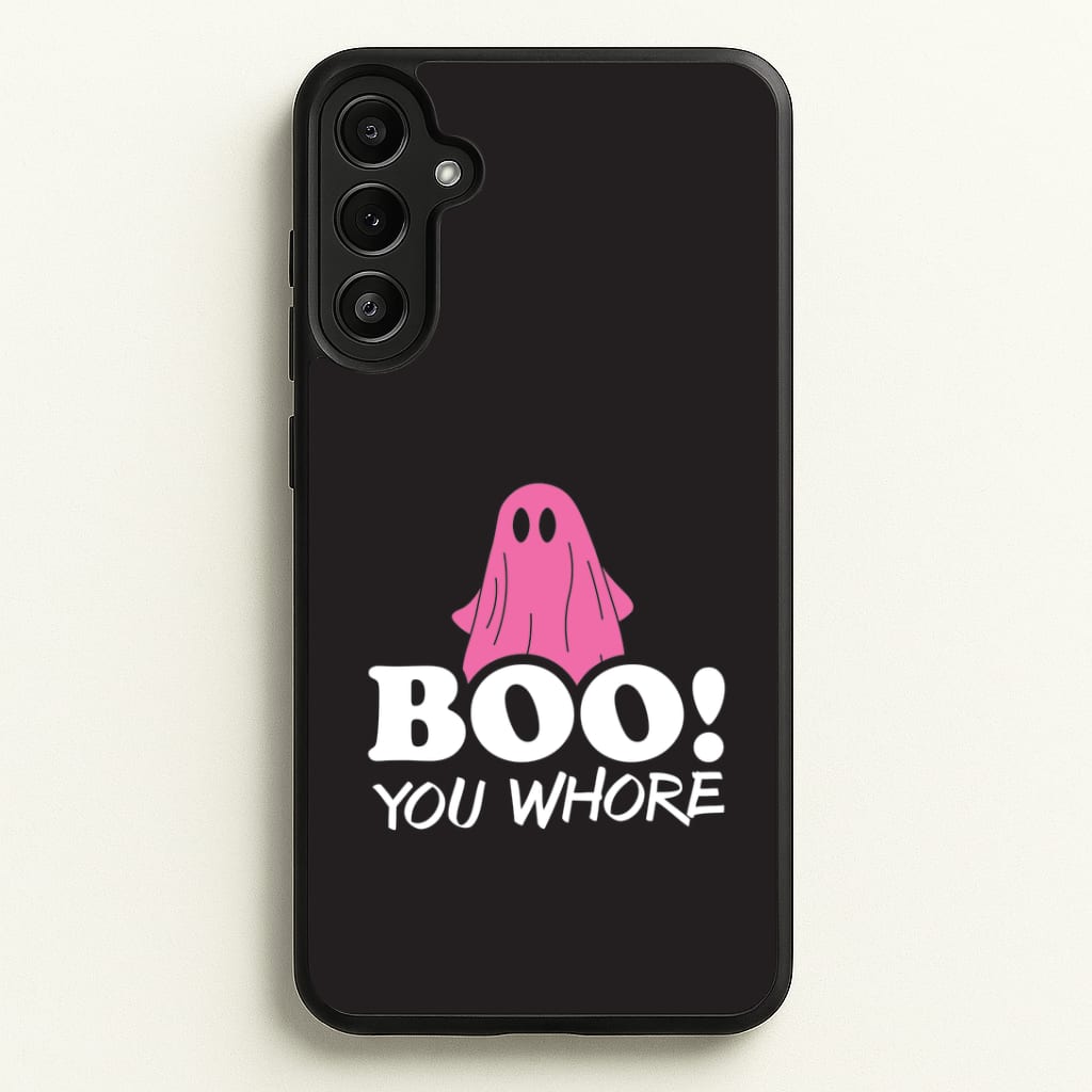 Boo You Ghost Galaxy A36 Case