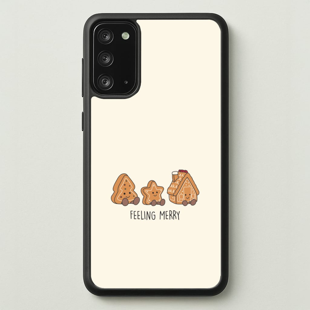 Gingerbread Plushies Quote Galaxy Note 20 Case