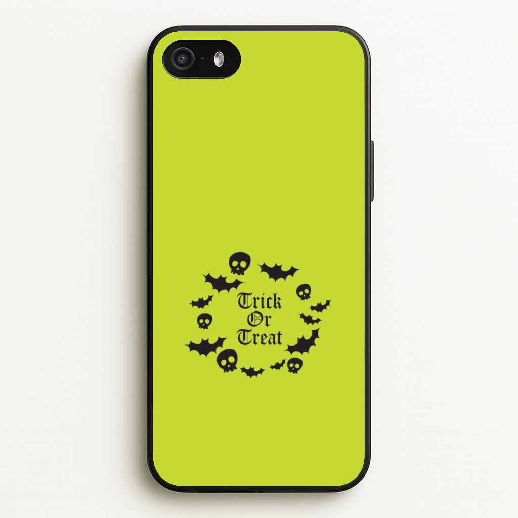 Trick Or Treat Wreath iPhone 5 / 5s / SE 2016 Case