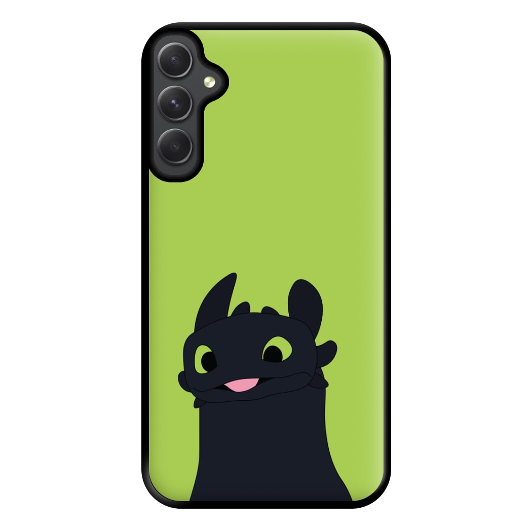 Black Fury Dragon Galaxy A34 Case