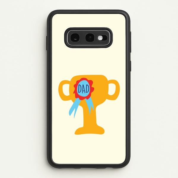 Cartoon Dad Trophy Galaxy S10e Case