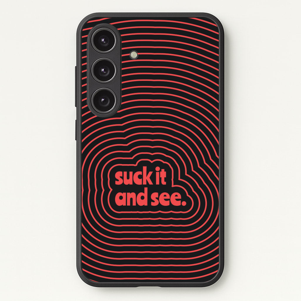 Suck It And See Psychedelic Galaxy S25 Plus Case
