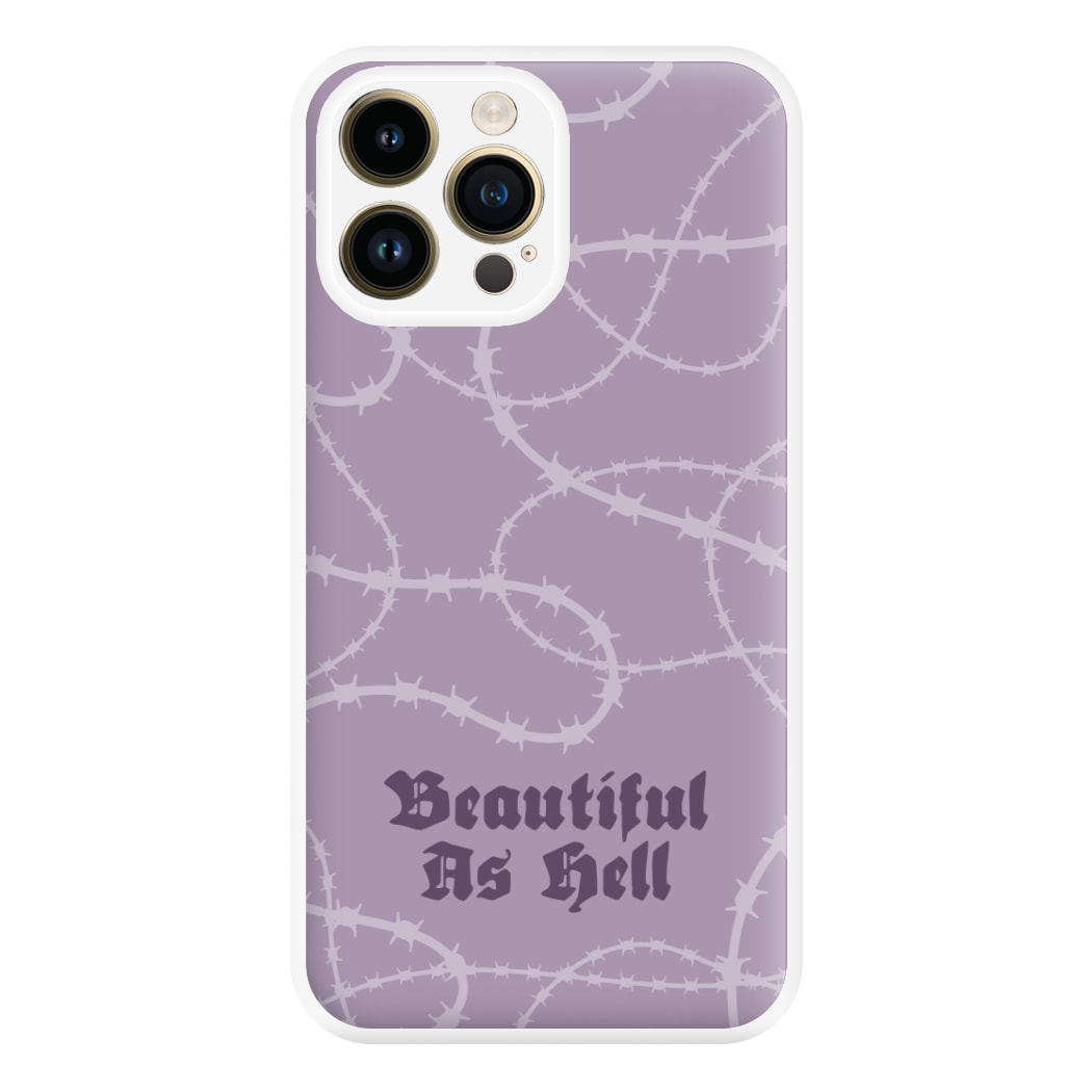 Beautiful As Hell Pattern iPhone 14 Pro Max Case