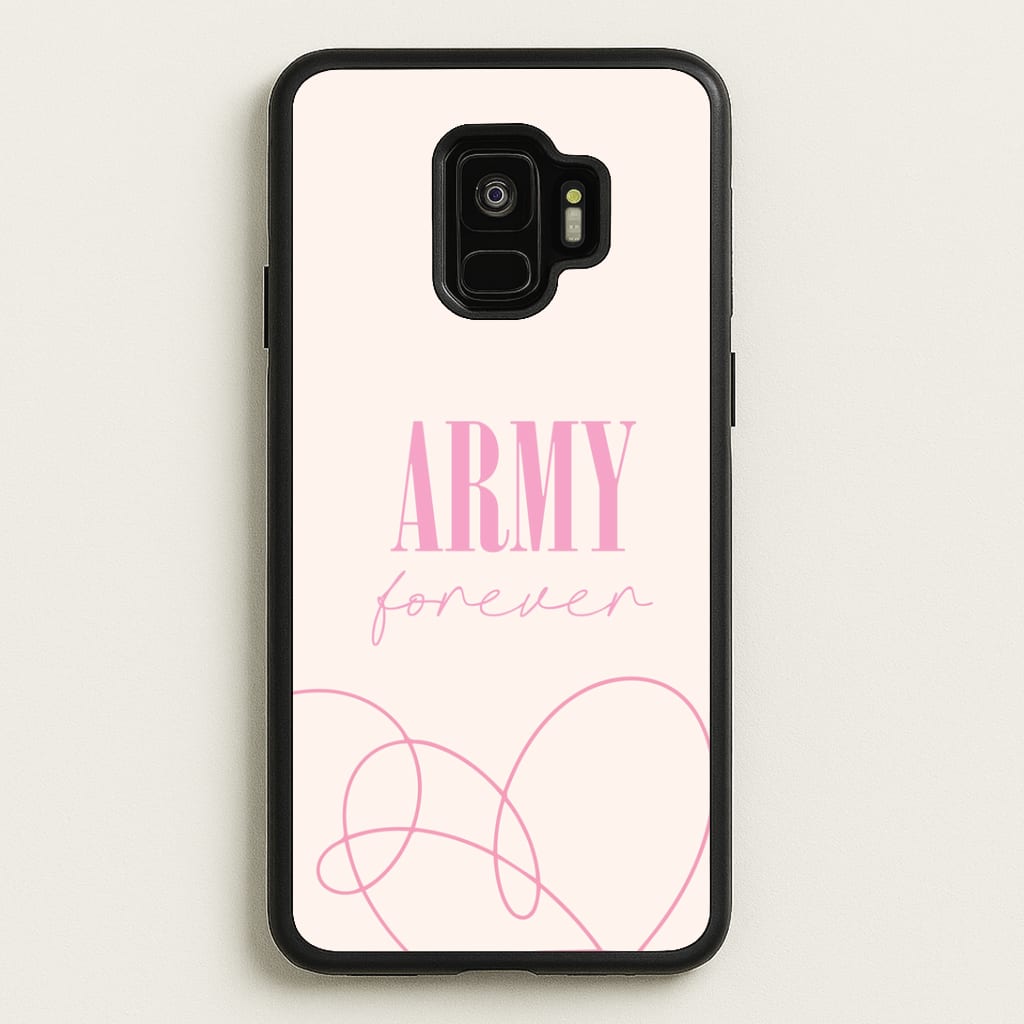 Army Forever Pink Galaxy S9 Case