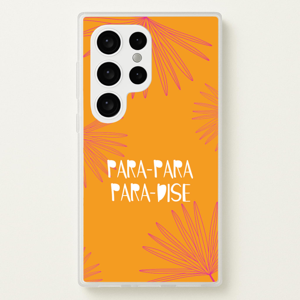 Paradise Lyrics Galaxy S24 Ultra Case