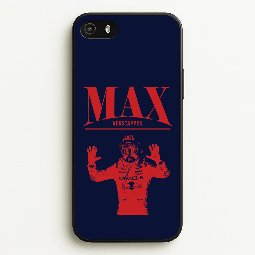 Max Blue And Red iPhone 5 / 5s / SE 2016 Case